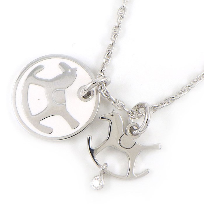 楽天市場】エルメス HERMES ネックレス ペンダントトップ チャーム