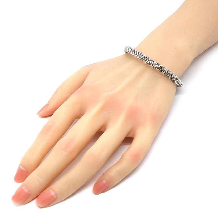 楽天市場】ティファニー Tiffany & Co. バングル サマセット メッシュ