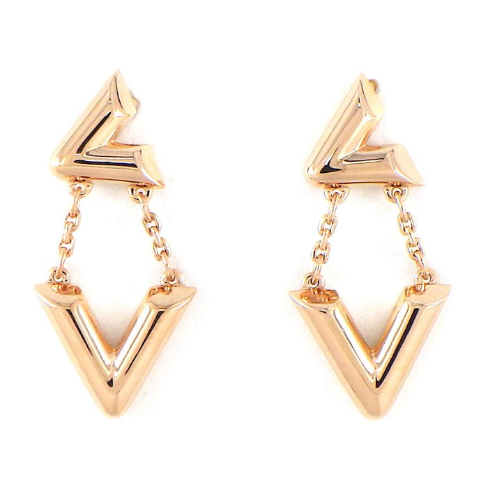 楽天市場】ルイ・ヴィトン LOUIS VUITTON ピアス ブックル ドレイユ LV