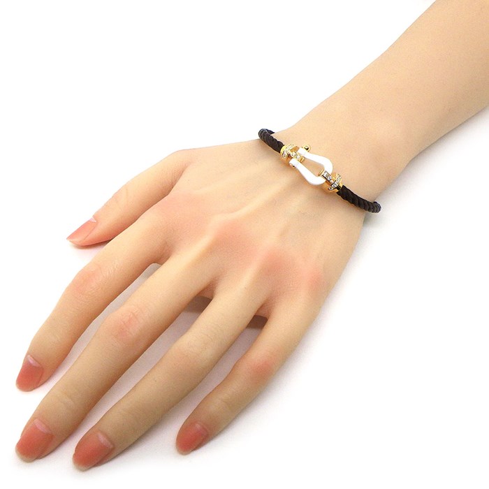 楽天市場】フレッド FRED ブレスレット フォース10 ラージ LM ブラウン