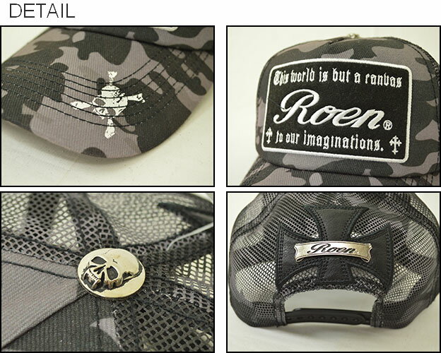 楽天市場】Roen（ロエン） ロゴ メッシュキャップ メンズ レディース