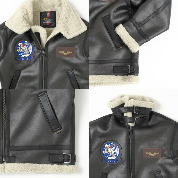 楽天市場】アルファ Alpha Industries B-3 TA1689 パッチドフェイク