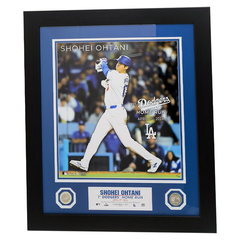 楽天市場】大谷翔平 ドジャース 移籍後初ホームラン記念 特大フォト