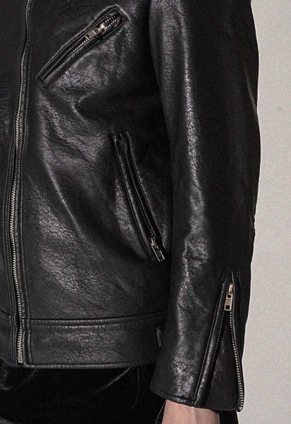 楽天市場】ライダース ジャケット フェイクレザー シングルライダース