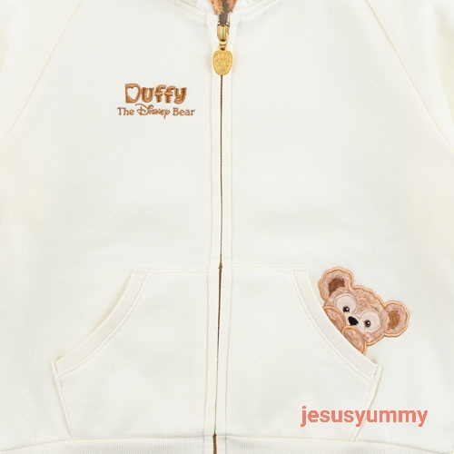 楽天市場】ダッフィー パーカー ホワイト キッズ 140 子供服 ギフト