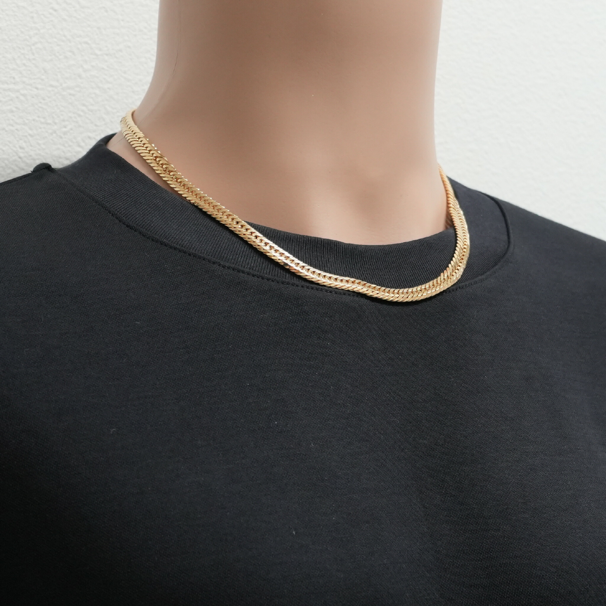 楽天市場】喜平 ネックレス K18 トリプル 12面 45g 45cm 造幣局検定