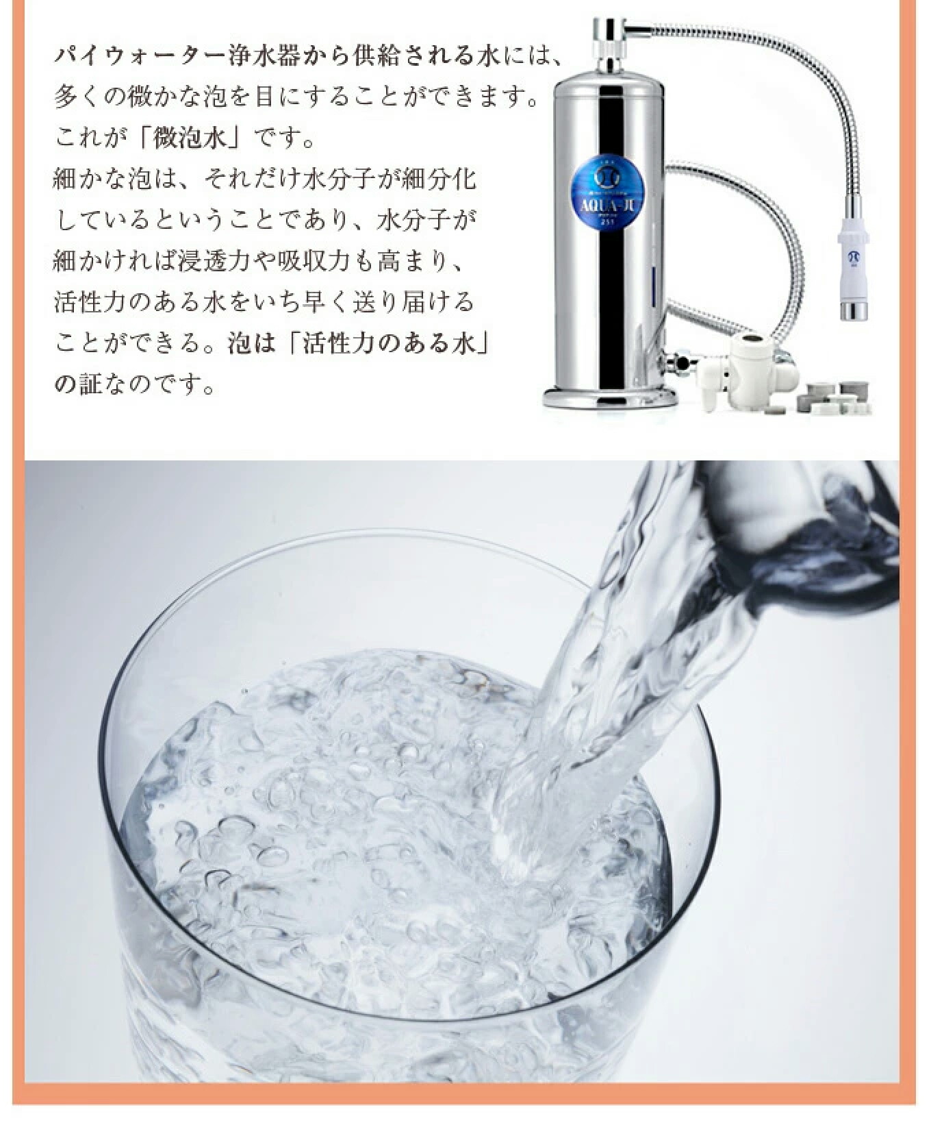 楽天市場】AQUA-π251（アクアパイ251 本体＋パイUPスリー付き) （IBE