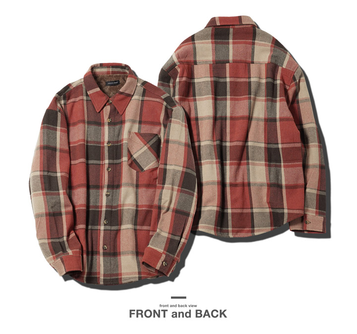 楽天市場】【最大72%OFF】ネルシャツ 厚手 チェックシャツ 裏ボア