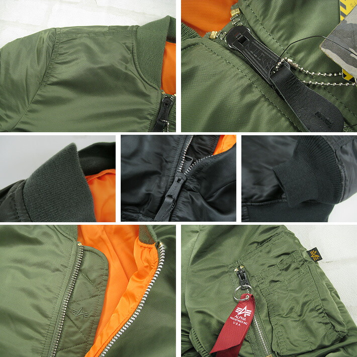 楽天市場】ALPHA アルファ MA-1 JAPAN SPEC フライトジャケット 20004