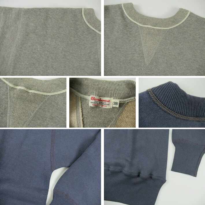 楽天市場】WAREHOUSE ウエアハウス Lot.401 無地 スウェットシャツ