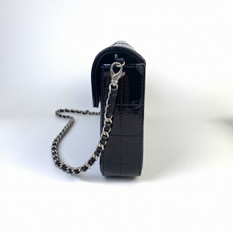 楽天市場】CHANEL シャネル チョコバー エナメル／パテントレザー