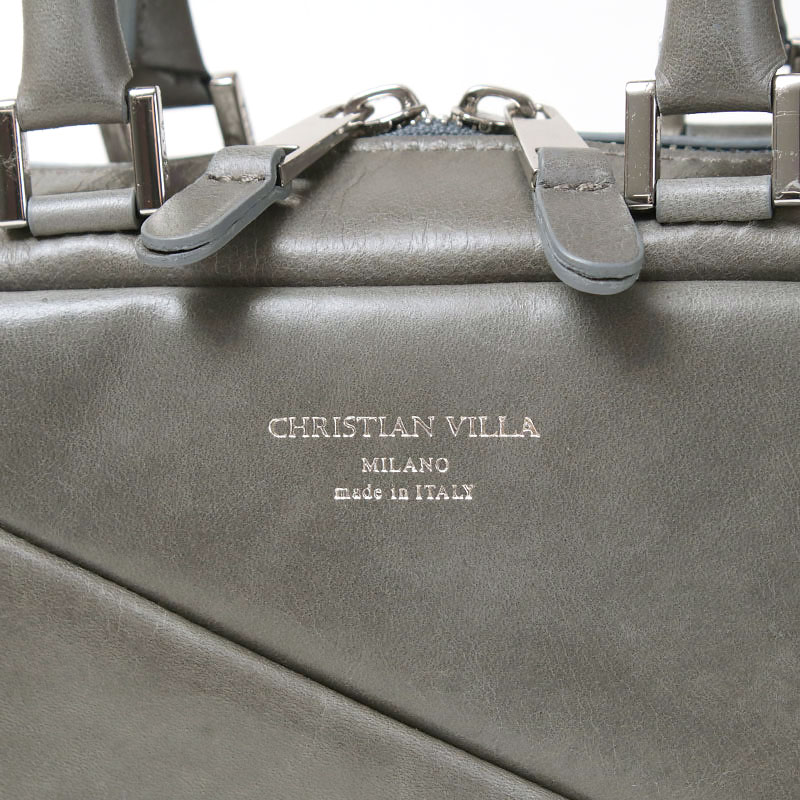 楽天市場】【SALE】【正規販売店】 CHRISTIAN VILLA スクエアボストン