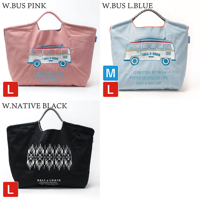 楽天市場】正規品 ボールアンドチェーン エコバッグ ball&chain