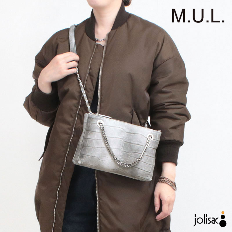 楽天市場】M.U.L. エムユーエル バッグ レイヤーチェーンショルダー
