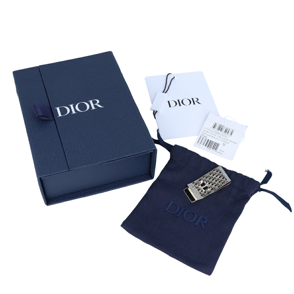 楽天市場】【Christian Dior】クリスチャンディオール マネークリップ