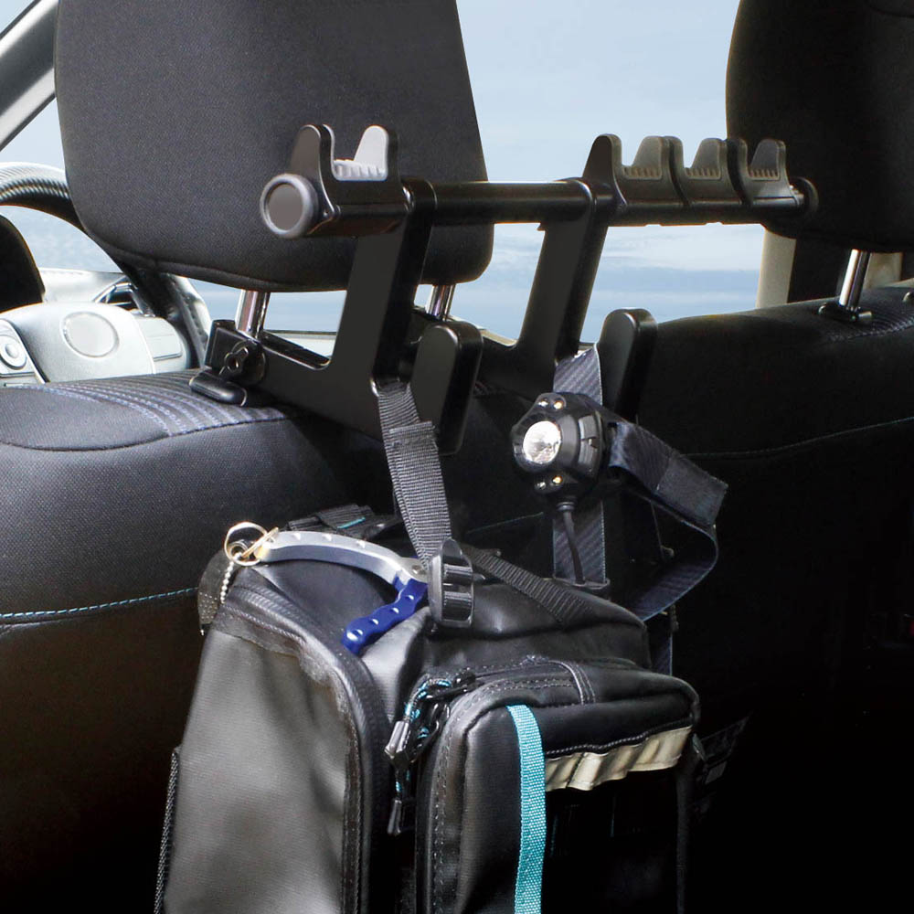 楽天市場】ジムニー ヘッドレスト用ロッドホルダー 槌屋ヤック製 VISOA