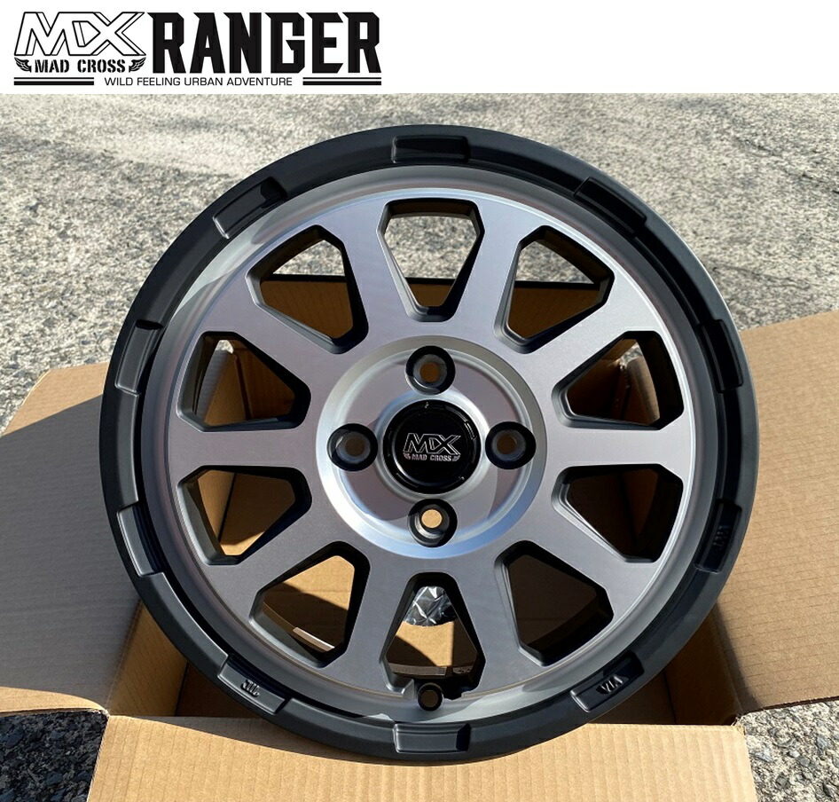 楽天市場】即納可能☆マッドクロスレンジャー MTSI 15インチ4.5J+45
