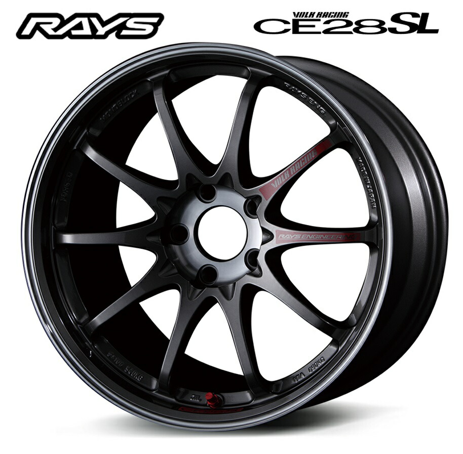 楽天市場】RAYS レイズ VOLK RACING CE28SL 17インチ 9J+63 5H114.3 PG