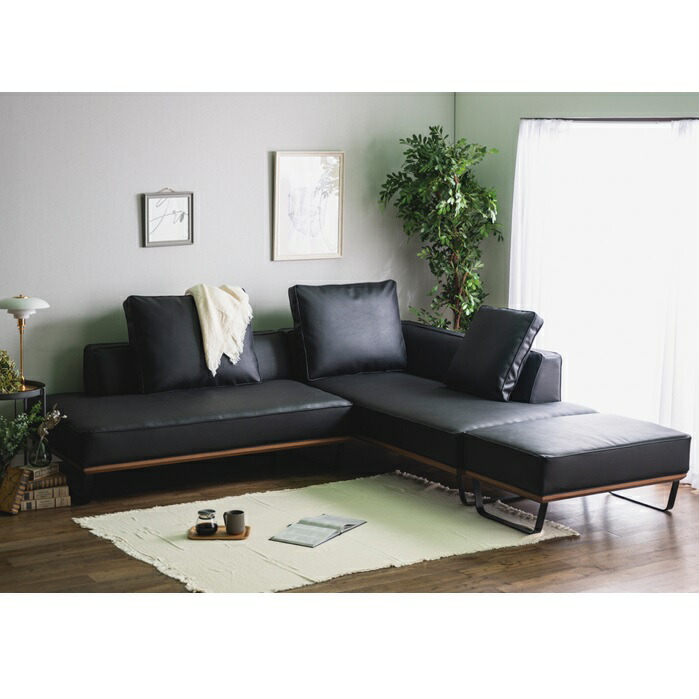 楽天市場】送料無料 I アルナージ カウチソファー ローカウチソファー