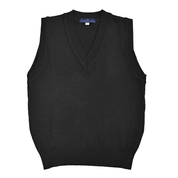 楽天市場】毛玉になりにくいニットベスト黒無地【日本製】ウール混男女