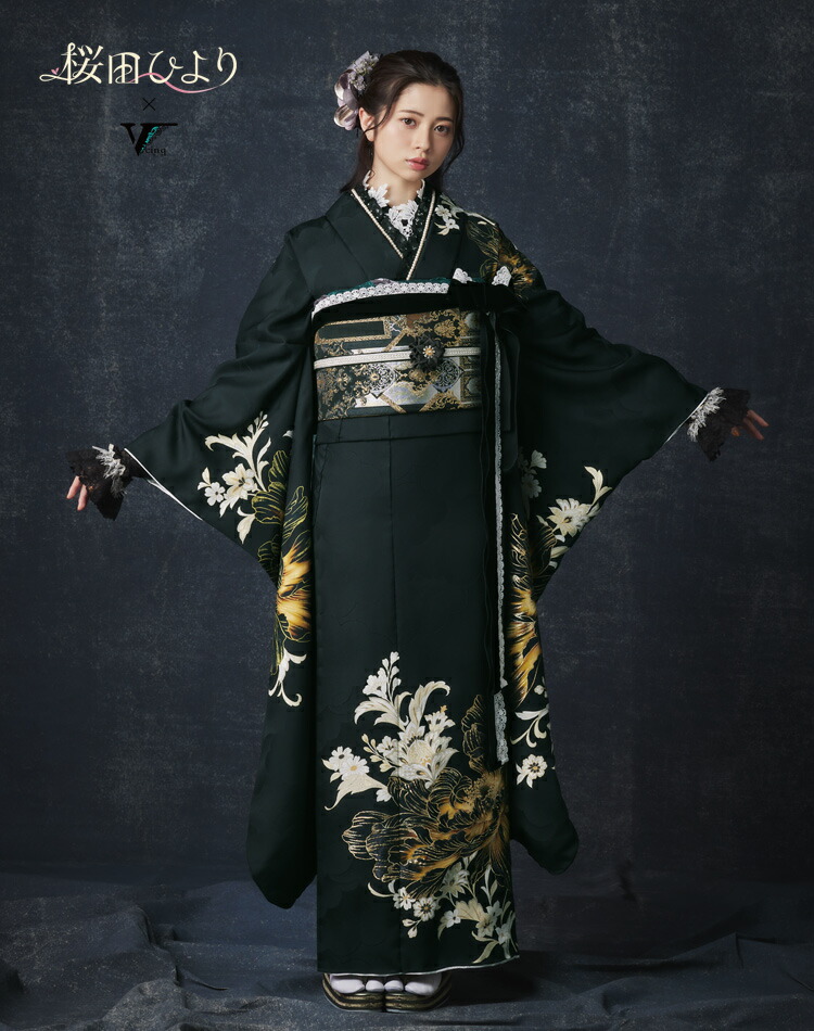 楽天市場】2024新作【Vcinq×桜田ひより】セミオーダー 振袖 レンタル