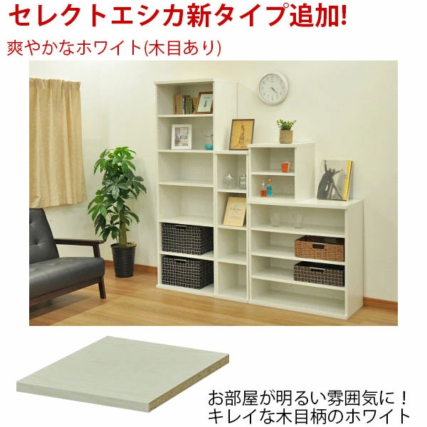 楽天市場】収納棚 幅60cm 奥行40cm セレクトエシカ9060(SS-9060EC) 幅