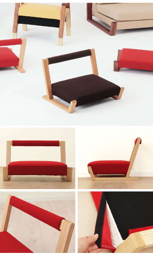 楽天市場】いろんな場所で活躍する座椅子ZAGAKU(ザガク) 04※代引き不可