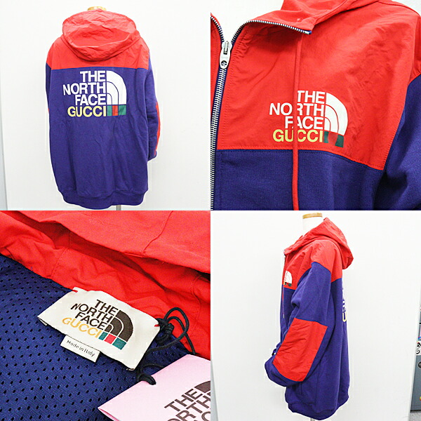 楽天市場】グッチ THE NORTH FACE x GUCCI ジップジャケット XLサイズ