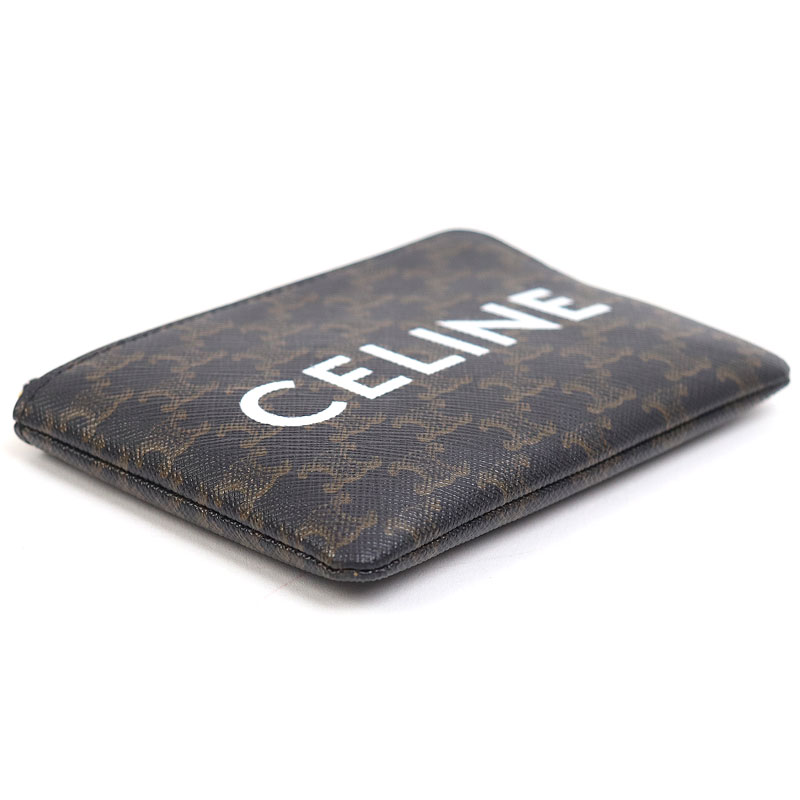 楽天市場】【美品】セリーヌ【CELINE】コイン＆カードポーチ キュイル