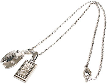 楽天市場】D&G DOLCE＆GABBANAドルチェ＆ガッバーナネックレス メタル