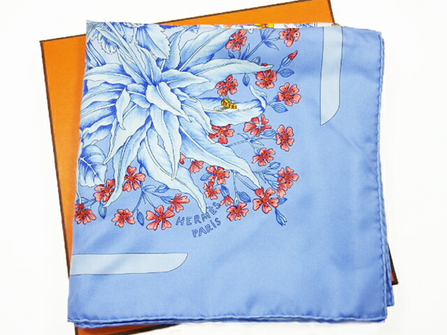 楽天市場】HERMES エルメス カレ90 大判スカーフ 『LA PRAIRIE (草原