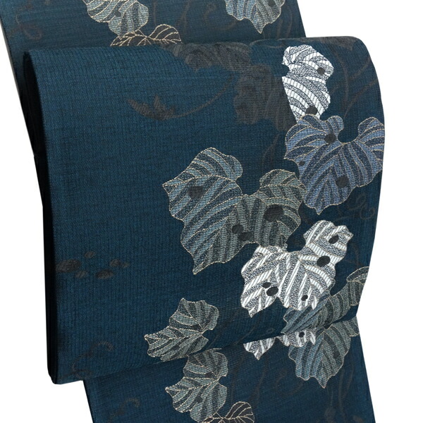 正絹西陣織木原織物吉野格子袋帯お仕立て上がり単衣袷兼用 正絹西陣織