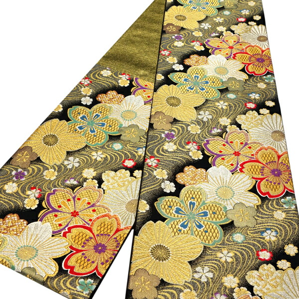 楽天市場】≪20%OFF/スーパーSALE≫廣部商事 振袖用 袋帯 黒 仕立て