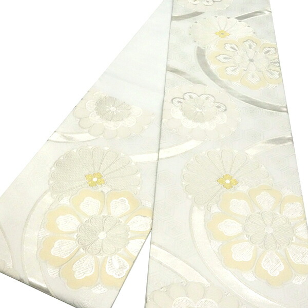 楽天市場】帯 白 袋帯 正絹の通販