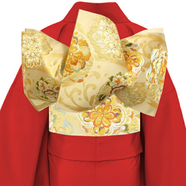 楽天市場】≪20%OFF/スーパーSALE≫加藤善織物 袋帯 振袖用 仕立て付き