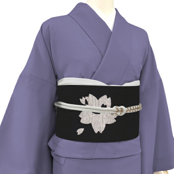 楽天市場】≪20%OFF/スーパーSALE≫勇屋織物 紬名古屋帯 黒 正絹