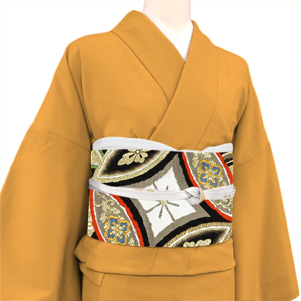 楽天市場】≪20%OFF/スーパーSALE≫振袖用 袋帯 志都香 仕立て付き 黒