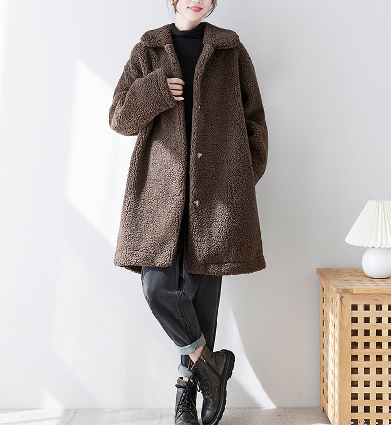 楽天市場】ボアコート ロング ボア コート アウター ブルゾン