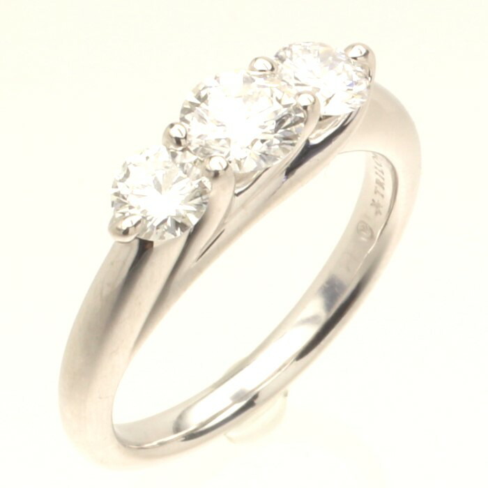 楽天市場】Ptダイヤリング ダイヤモンドリング プラチナリング 1