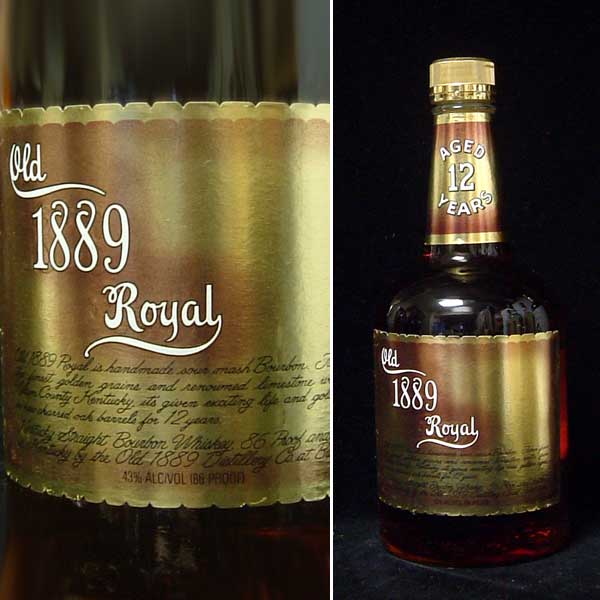 楽天市場】オールド [1889] ロイヤル 12年 750ml 43度 (Old 1889 Royal