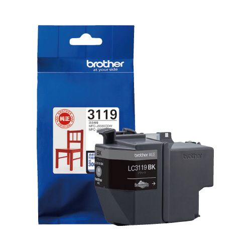 楽天市場】ブラザーインク純正lc3119bkの通販