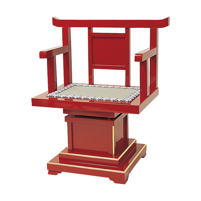 楽天市場】【スーパーSALE!P5倍＋クーポン】 回転式曲録 朱塗・黒塗