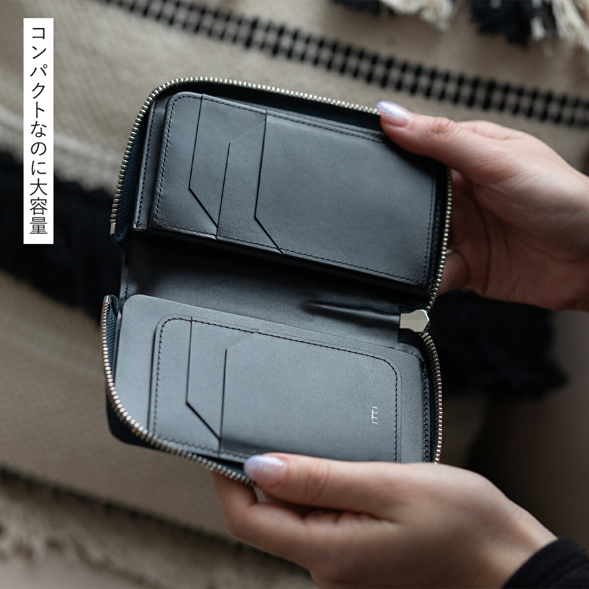 楽天市場】【別注商品】ITTI イッチ 財布 姫路黒桟革 ブラウン