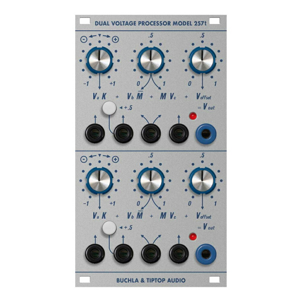 楽天市場】Tiptop Audio Model 257t Dual Voltage Processor