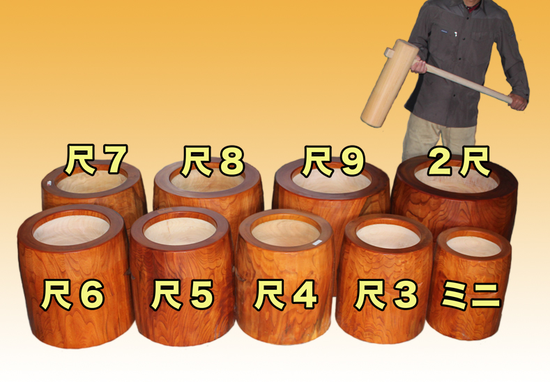 楽天市場】◎欅（ケヤキ）餅つき臼（うす） 尺6(φ48)臼・・・3升用