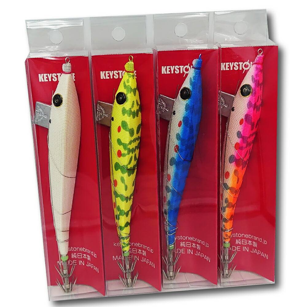楽天市場】【お試しセット】エサ巻きエギ キーストン（keystone)早福型