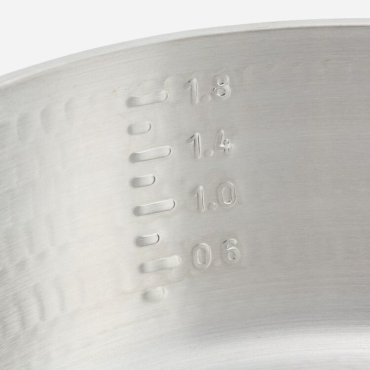 楽天市場】【KEYUCA公式店】ケユカ 極厚アルミ槌目ゆきひら鍋 21cm