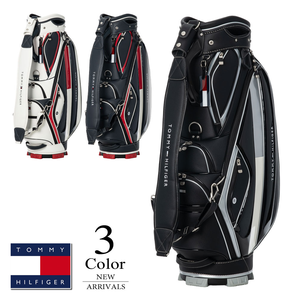 楽天市場】トミーヒルフィガー ゴルフ キャディバッグ（キャディバッグ