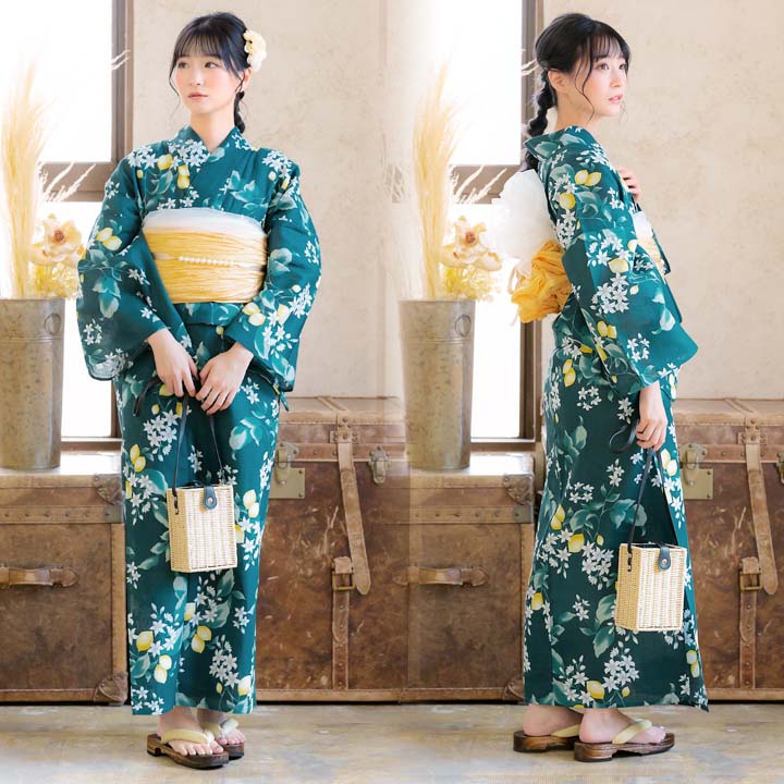 楽天市場】浴衣セット レディース 大人可愛い 浴衣3点セット（浴衣＋