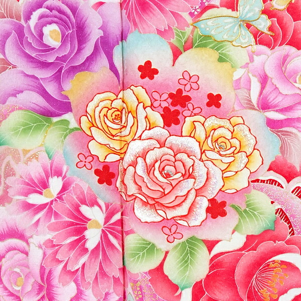 楽天市場】【成人式 振袖 レンタル】RS1110 正絹 白 薔薇とブーケフル